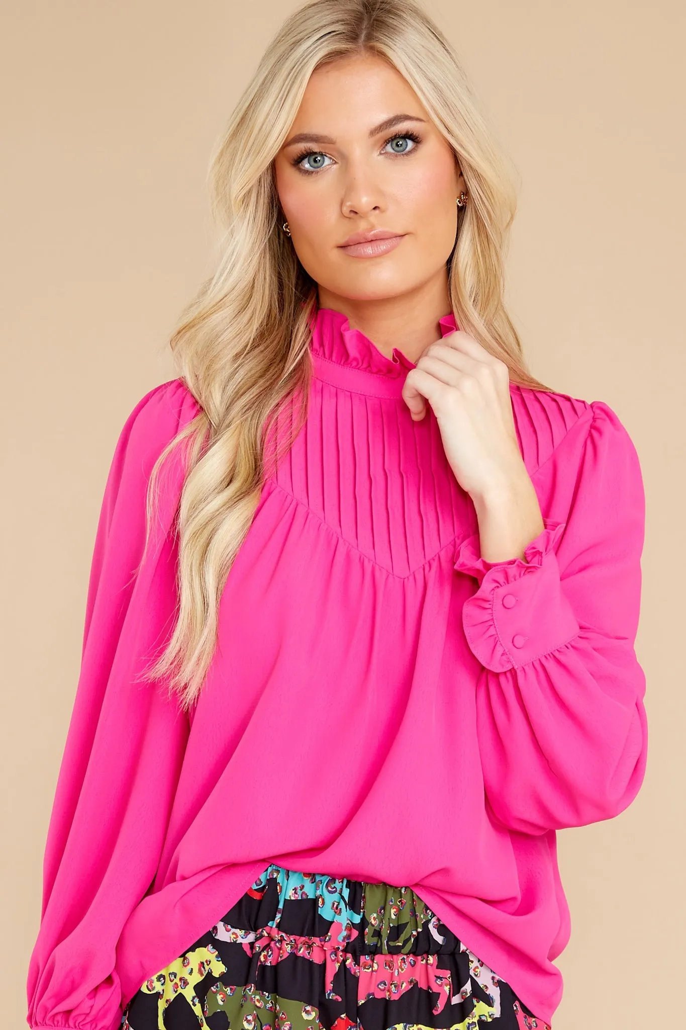 Bea Mollie Pink Blouse