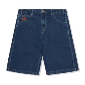 Butter Goods Spider Denim Shorts Dark Indigo