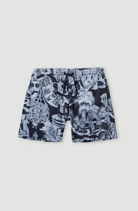 Cali Hybrid 13'' Swim Shorts | Black Oyster