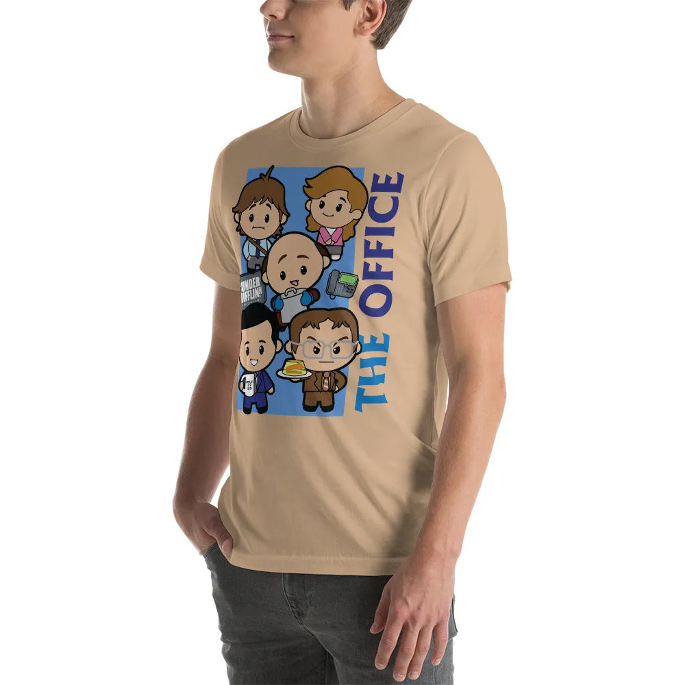 Cartoon Scranton Squad - T-Shirt