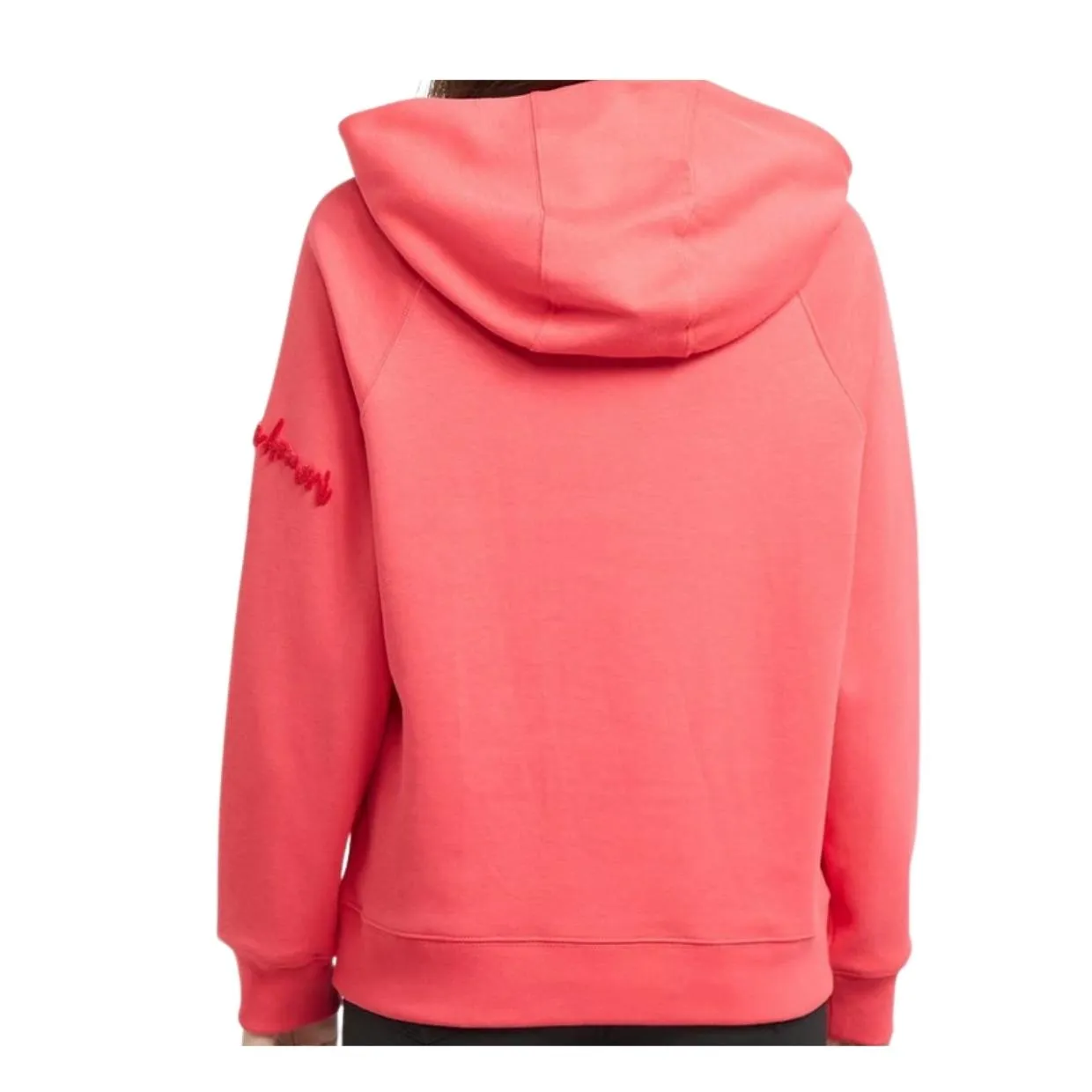 Emporio Armani Logo Pink Hoodie