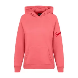 Emporio Armani Logo Pink Hoodie