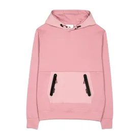 Forty Travis Tech Dusty Pink Hoodie