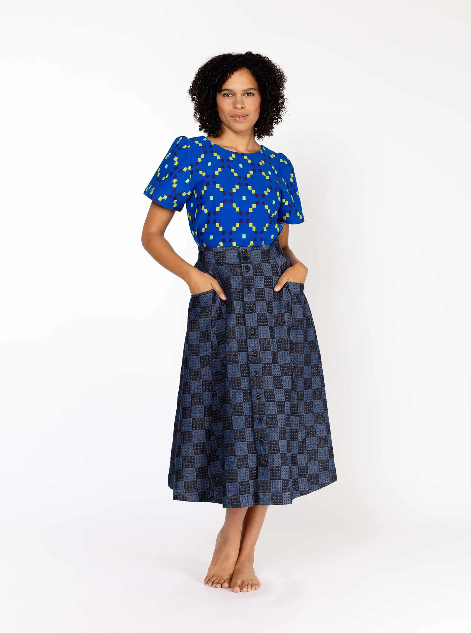 gertie skirt | pre fall 24 | blackjack