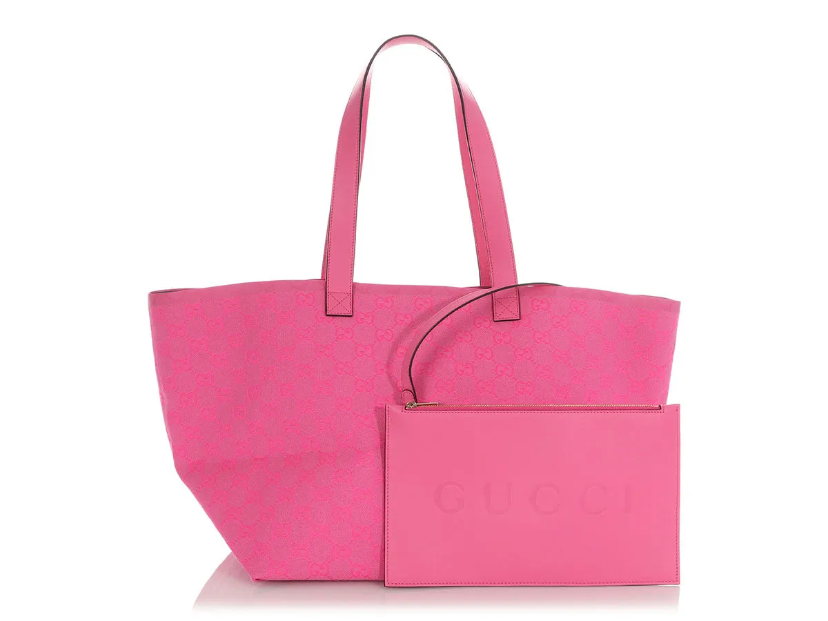 Gucci Medium Pink Totissima Tote Bag