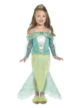 Mermaid Princess Costume, Green