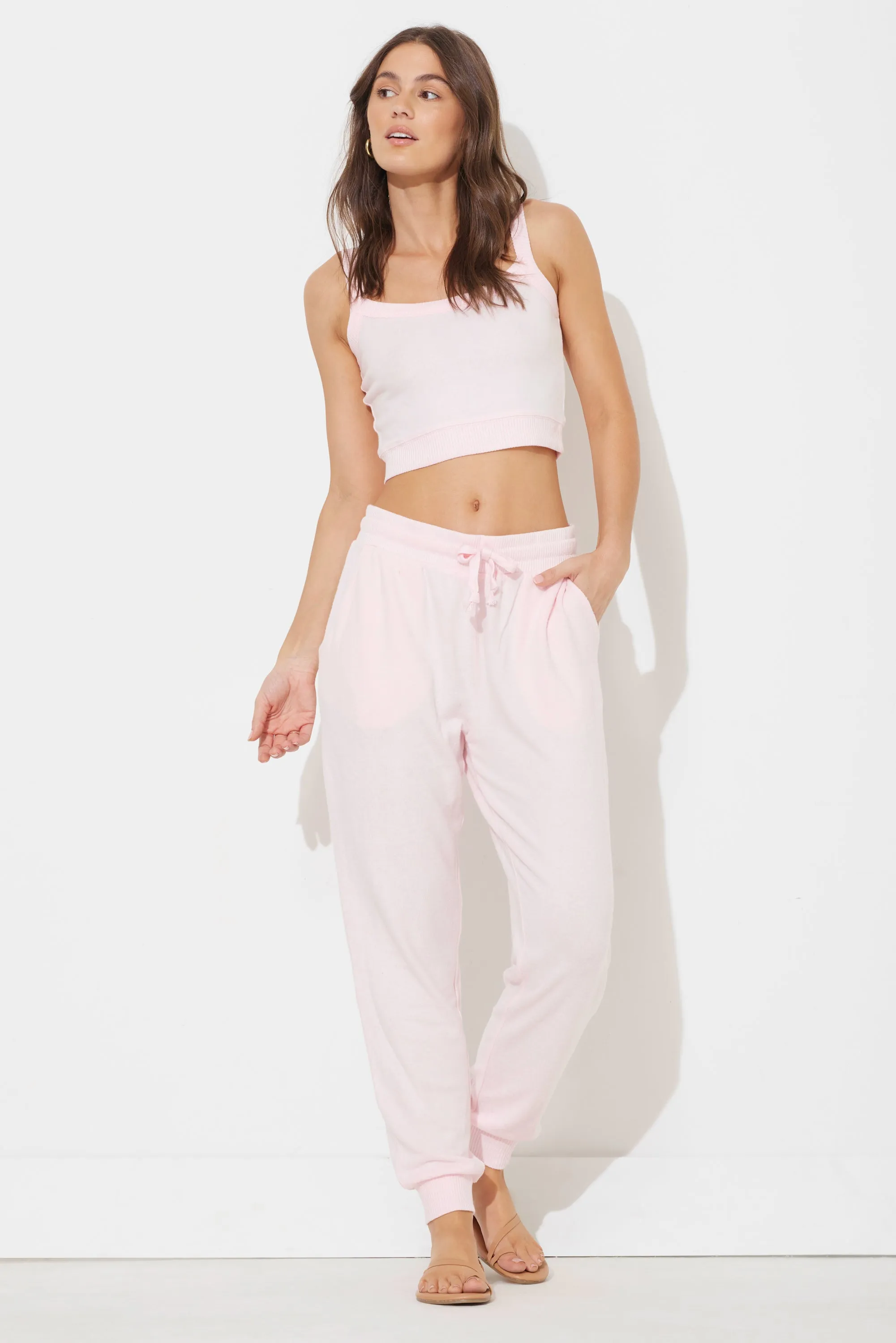 Paradise Pink Hacci Jogger