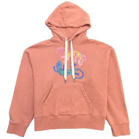 Women's Logo Hoodie Pink Size M